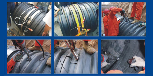 鋼帶增強(qiáng)螺旋波紋管連接方法有哪些？鋼帶管怎么接？